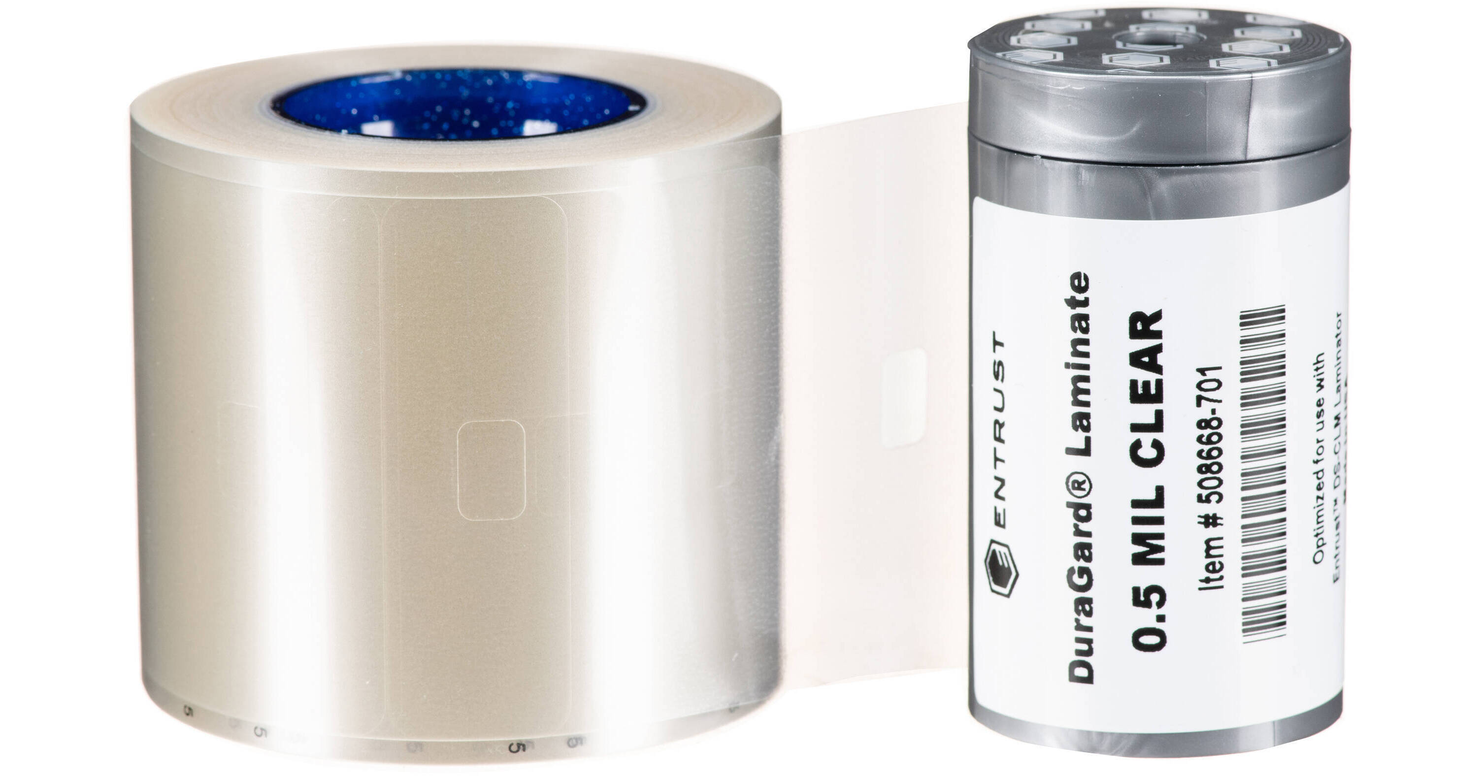 508668-701 - DuraGard Laminate, 0.5 mil, Clear, Full Card para Entrust Sigma DS2