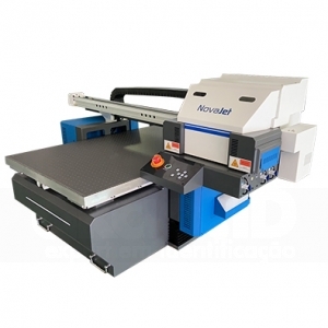 Impressora NovaJet UV 9060 Epson i1600 (branco opcional)