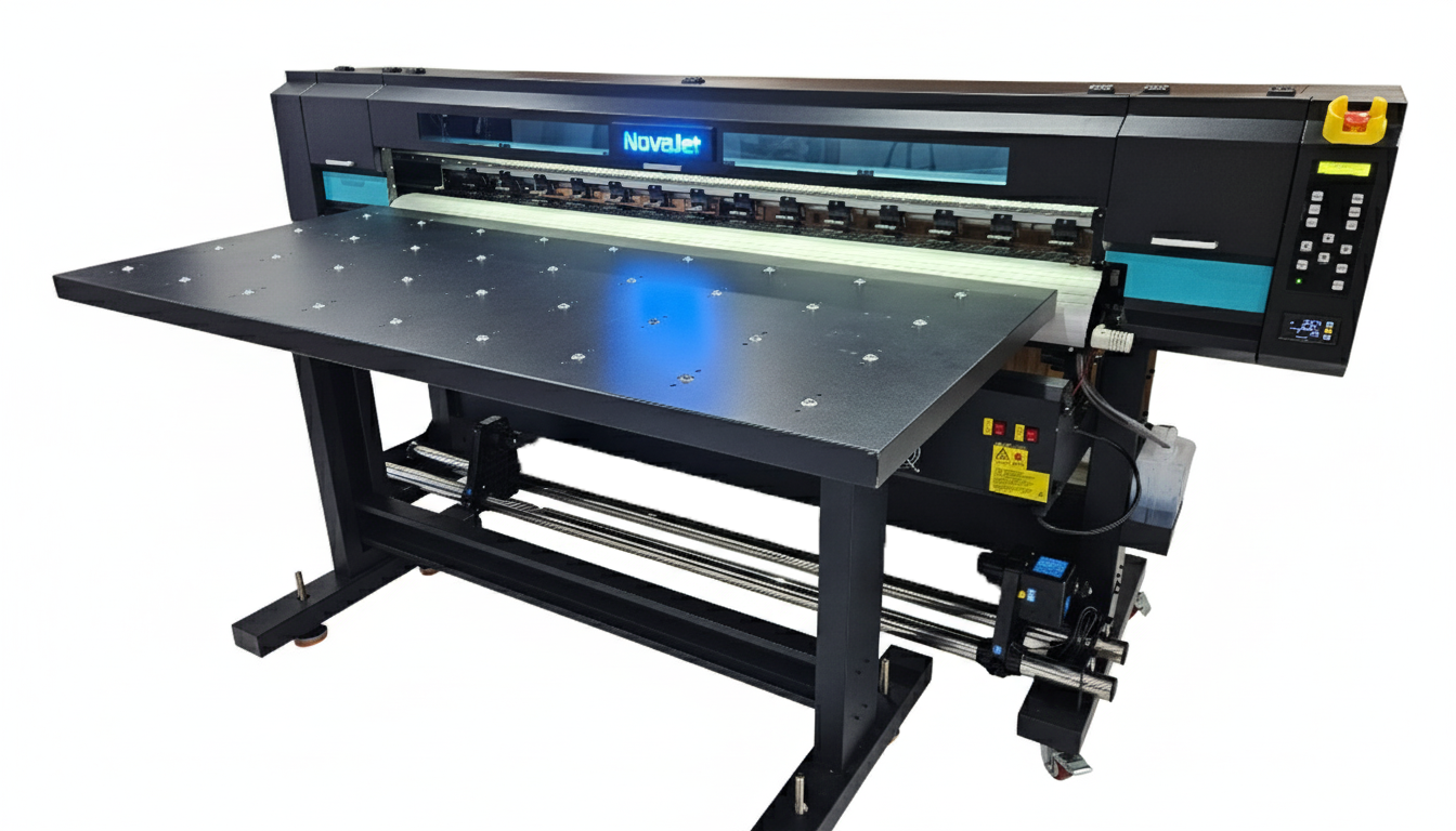 Novajet Evolution Light 180cm até 2 cabeças i1600 (UV + EcoSol + Sublimação - até 2 ao mesmo tempo)