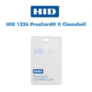 Cartões Inteligentes HID 1326 ProxCard® II Clamshell