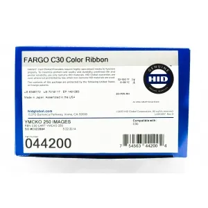 Ribbon Fargo Colorido (YMCKO) Impressoras HID-FARGO C30 e DTC300 - Figura 1
