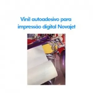 Vinil autoadesivo para impressão digital Novajet